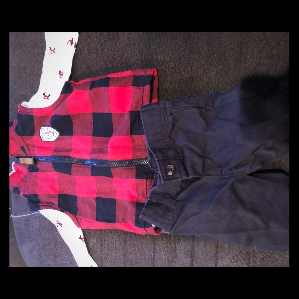 Carters Vest Outfit